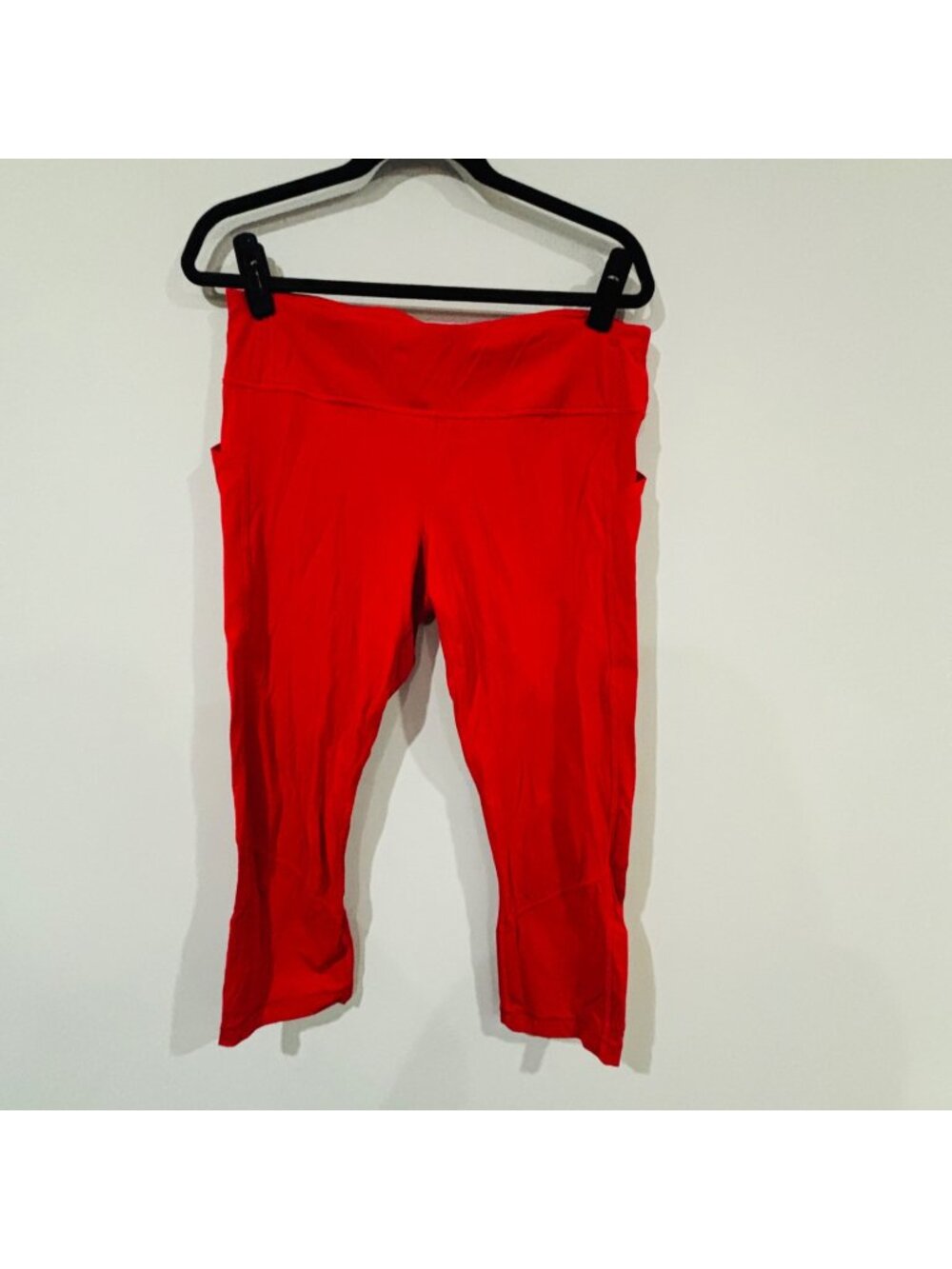 Lululemon Red Align Cropped Leggings Size 12